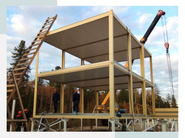 Строительство модульных здания Бугуруслан