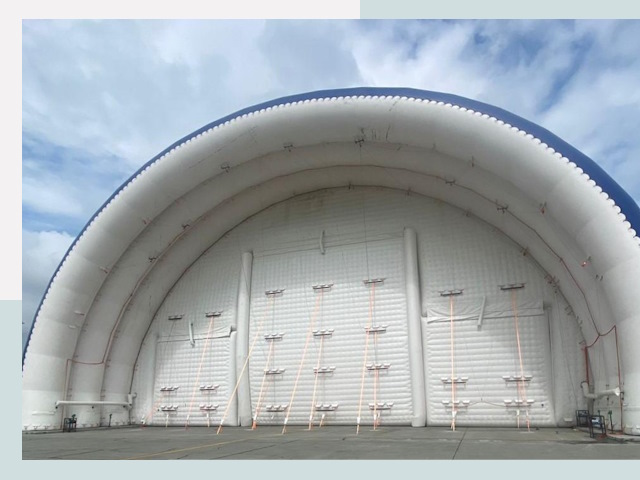 Пневмокаркасные ангары от СтальСтрой-Бгр по цене от 611 руб.