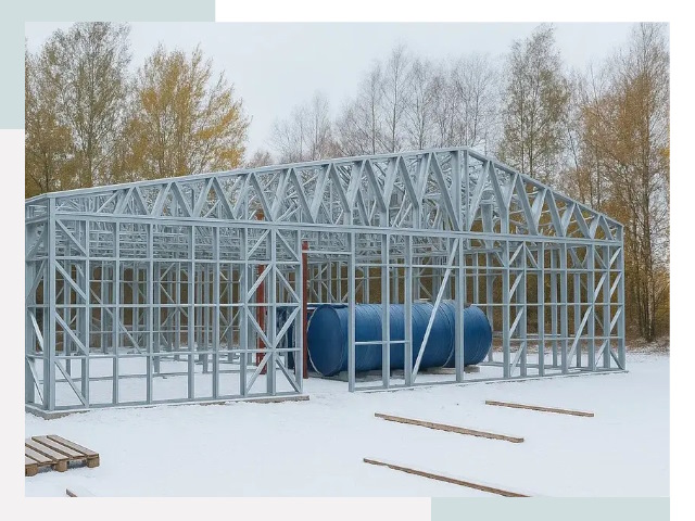 Металлические ангары в Бугуруслане