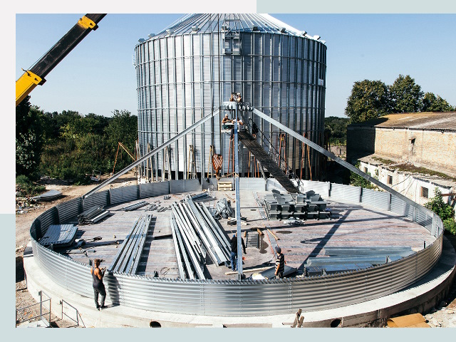 Силосы для зерна в Бугуруслан от 611 руб. - Надёжное хранение