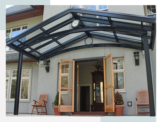 Козырьки металлические в Бугуруслане