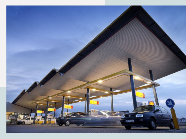 Навесы для АЗС в Бугуруслан от 611 руб. - Защита и комфорт