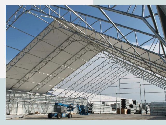 Каркасно-тентовые сооружения от СтальСтрой-Бгр по цене 611 руб.