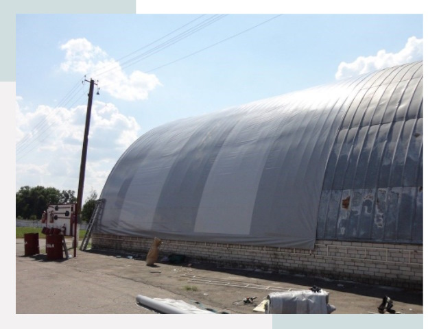 Ремонт ангаров в Бугуруслане