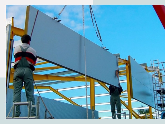 Монтаж сэндвич-панелей в Бугуруслане от 611 руб.